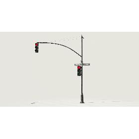 3D model Traffic Light